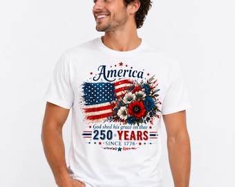 アメリカ建国250周年PNG | 愛国的なアメリカシャツデザイン | 7月4日昇華プリント | アメリカ1776 PNG | アメリカ花柄グラフィック