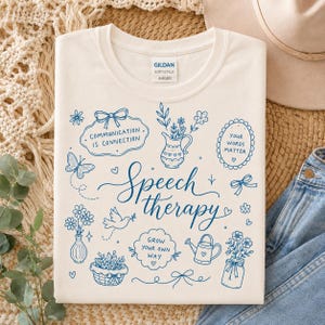 Speech Therapy Shirt, SLP Gift, Speech Language Pathologist Tee, Communication Is Connection, Your Words Matter, Therapist Gift