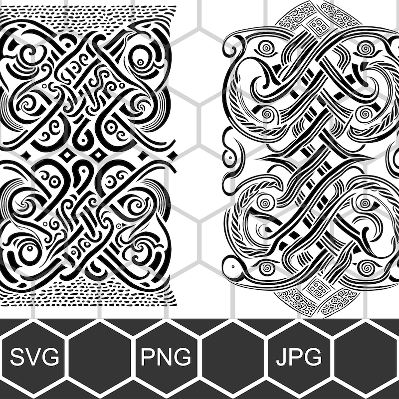 Viking Knotwork Patterns - Etsy