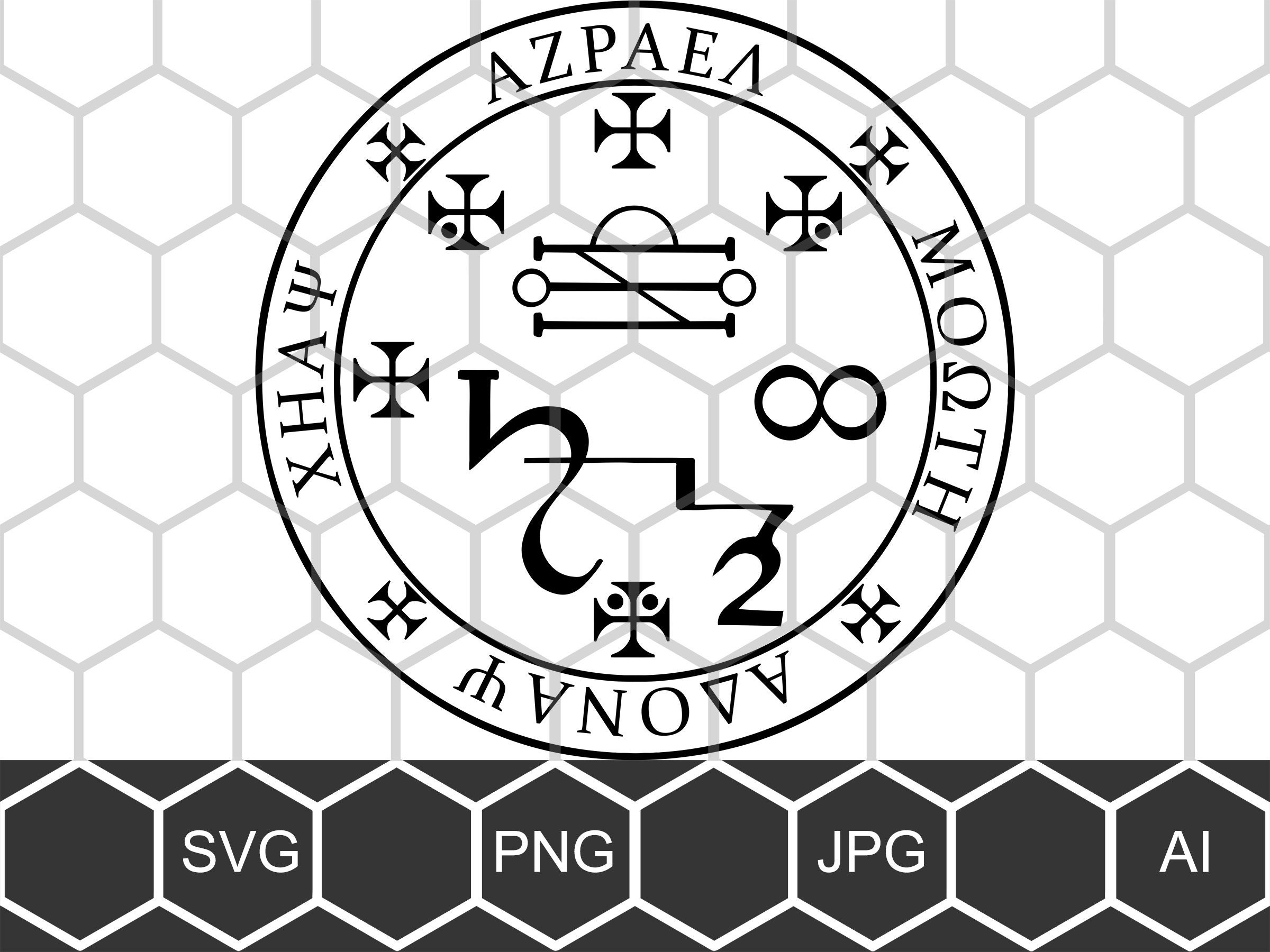 Azrael Angel Symbol - p3c89uv