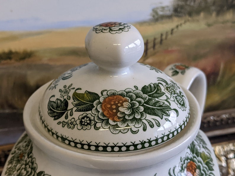 Ridgway Ironstone Canterbury Teapot Etsy