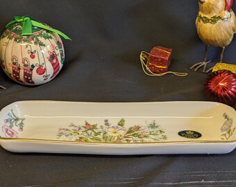 Aynsley Fine Bone China Wild Tudor Rechthoekige Schotel