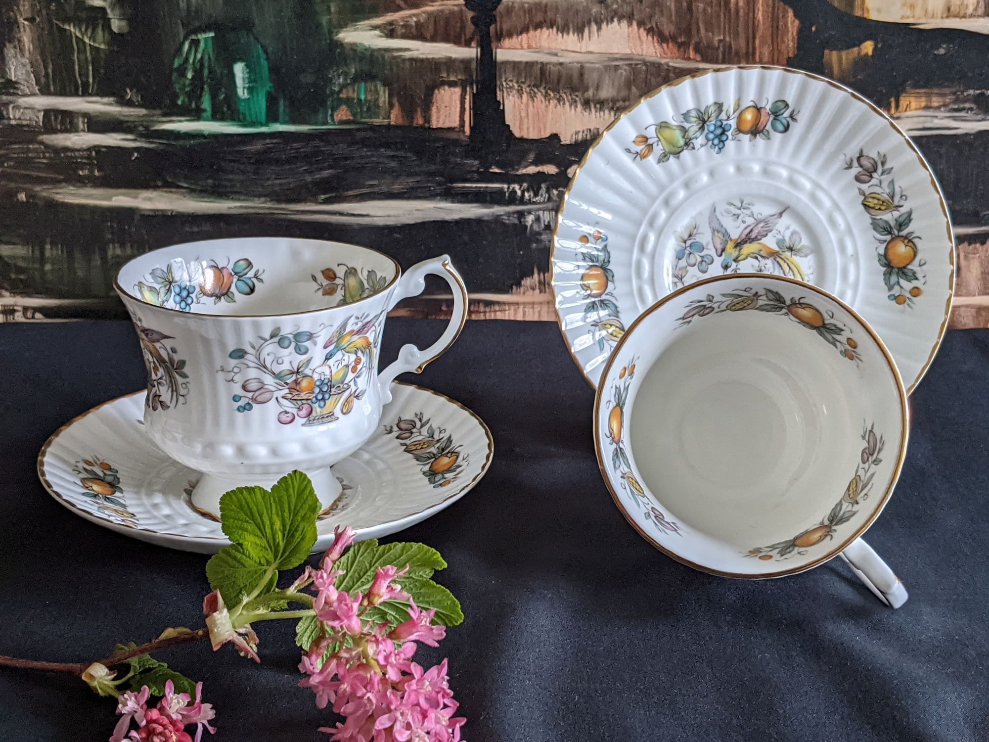Royal tara top tea set