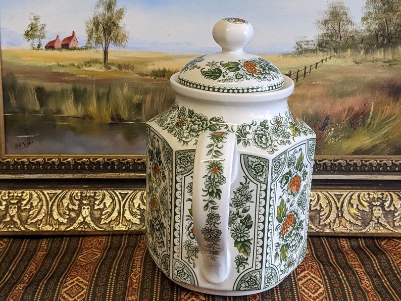 Ridgway Ironstone Canterbury Teapot Etsy