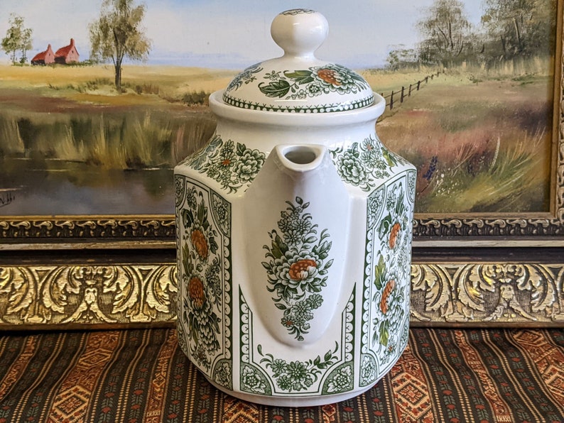 Ridgway Ironstone Canterbury Teapot Etsy