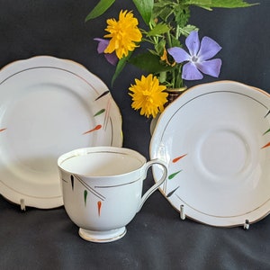 Royal Albert Bamboo Decorated Bone China Trio