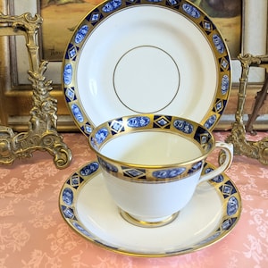 Royal Albert Crown China Tea Trio. c1917-1935