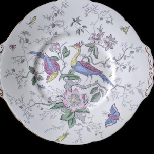 Rare Vintage Coalport Cairo Paradise cake plate 9808