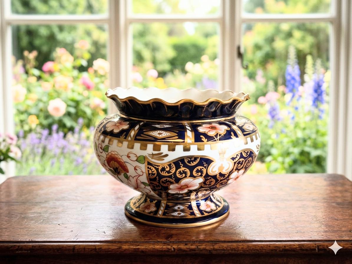 Antique Royal Crown Derby Vase - Etsy