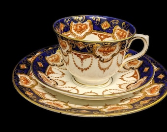 Royal Albert Crown China Imari Trio