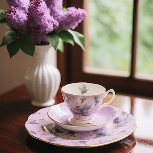 Royal Albert 100 Years 1990 Hartington Lane 3-piece Teacup Set. - Etsy
