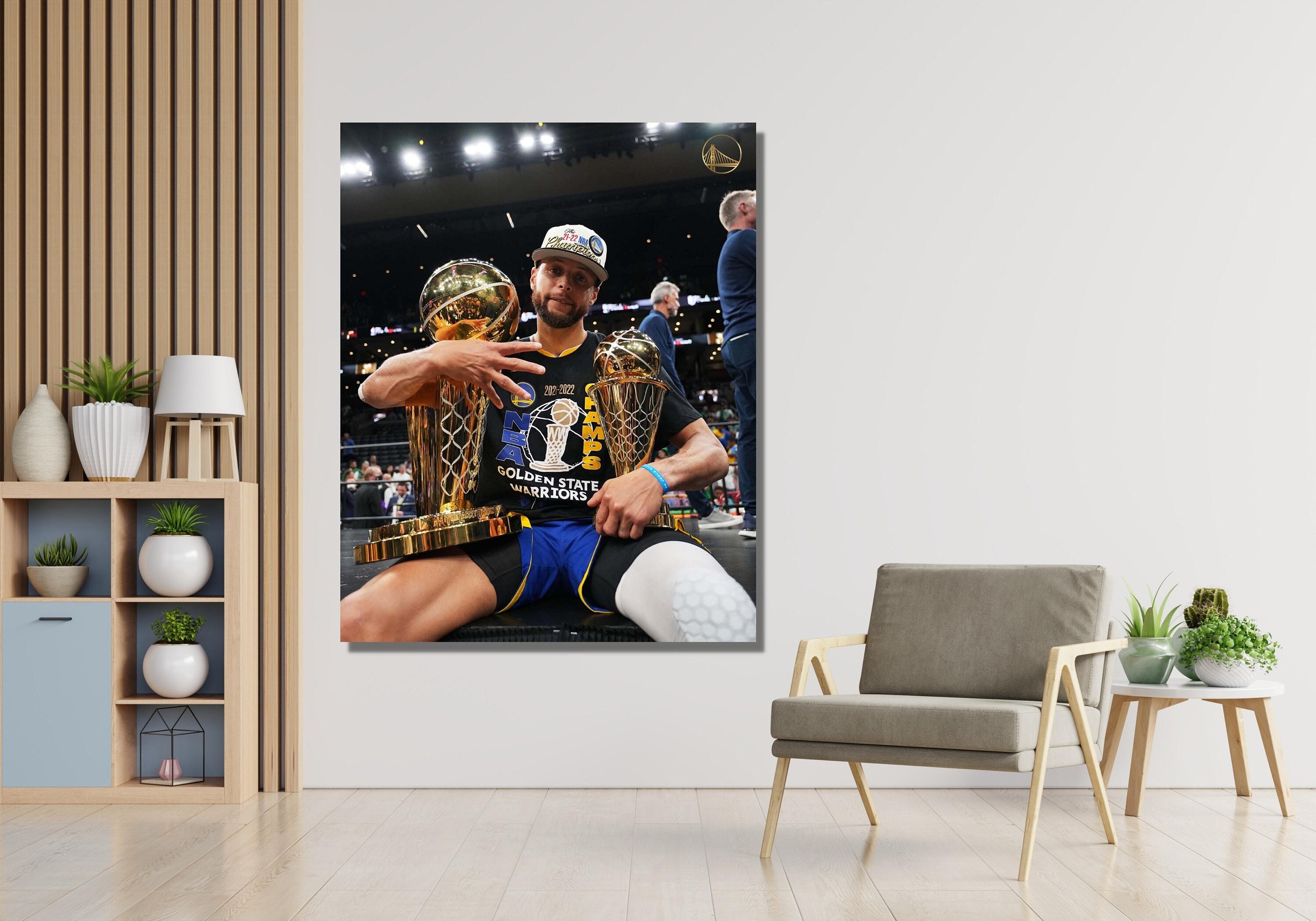  Stephen Curry Poster Canvas Wall Art Basketball Posters Bedroom  Office Wall Decor (20x30inch-No Frame,C): Posters & Prints
