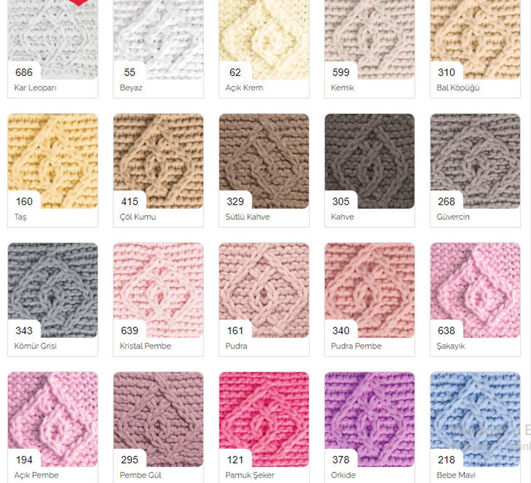 Alize Puffy Fine, Baby Yarn, Hypoallergenic Yarn, Alize Puffy Yarn