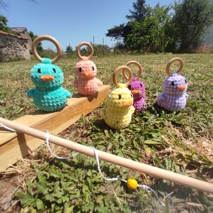 Jeux de pêche au canards en peluche image 4