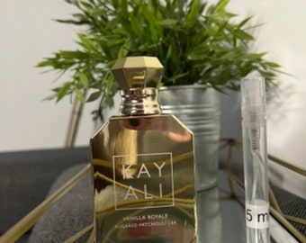 Kayali Vanilla Royale Gezuckertes Patchouli | 64 Eau De Parfum intensiv. 2 ml nur Dekanter/Monster