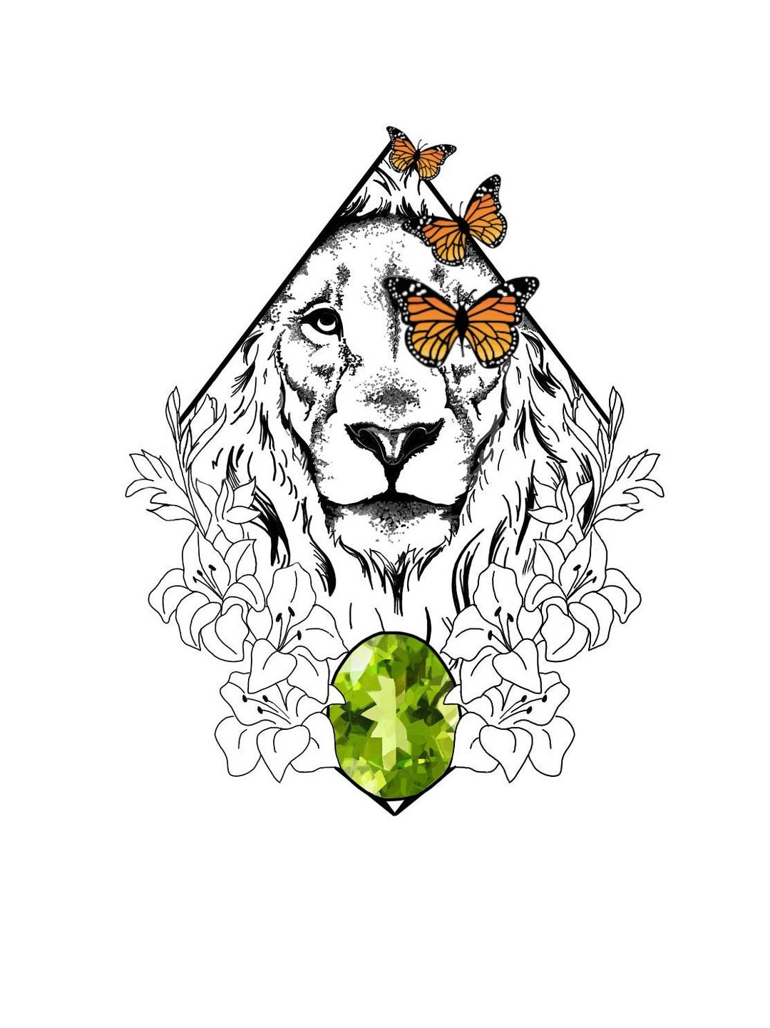 Leo Zodiac Design Etsy