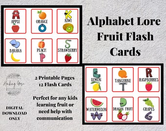 Alphabet Lore Fruit Themed Educational (Download Now) 