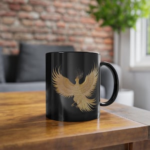 Koffiemok "Golden Phoenix", 11oz (0,33 l)