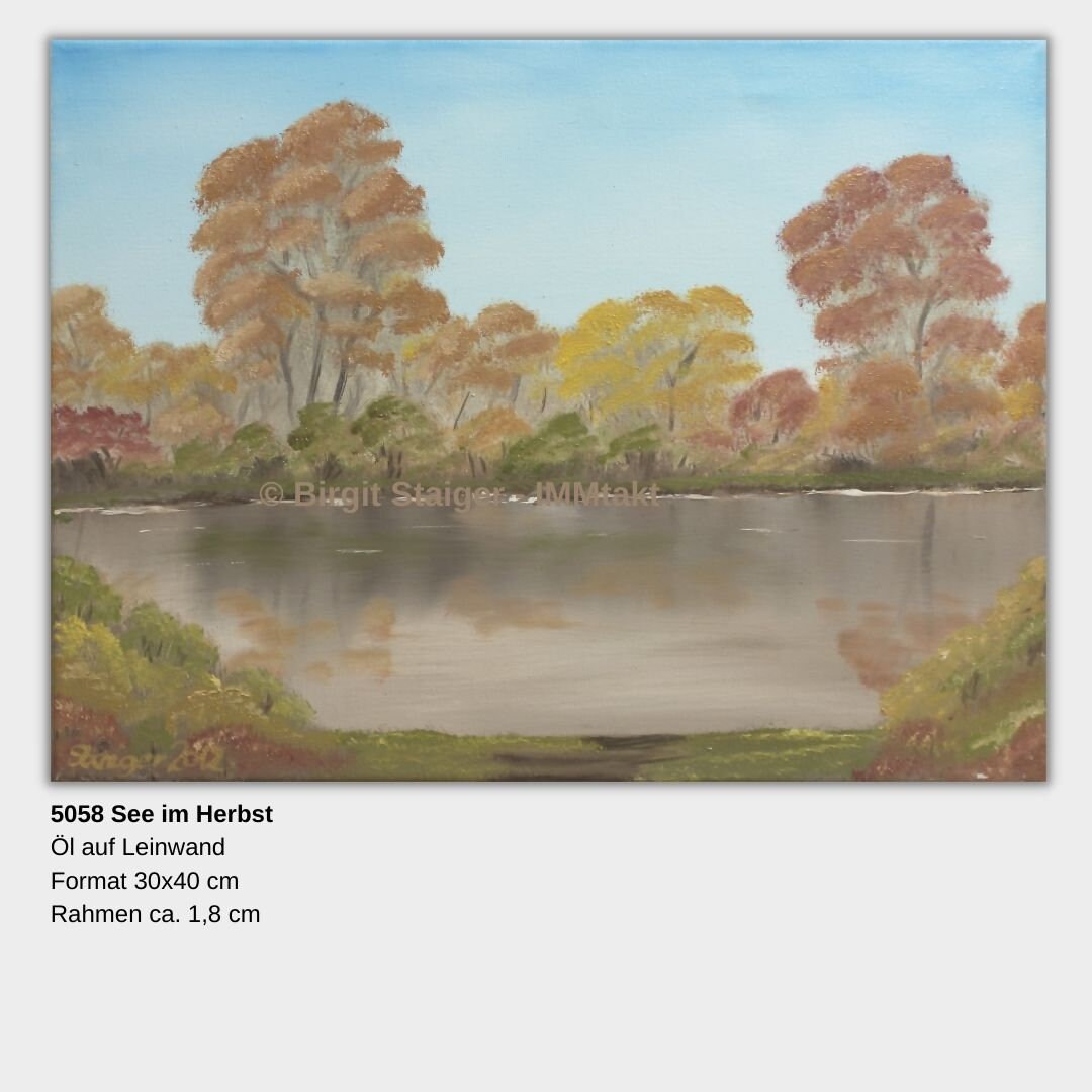 Lake in autumn