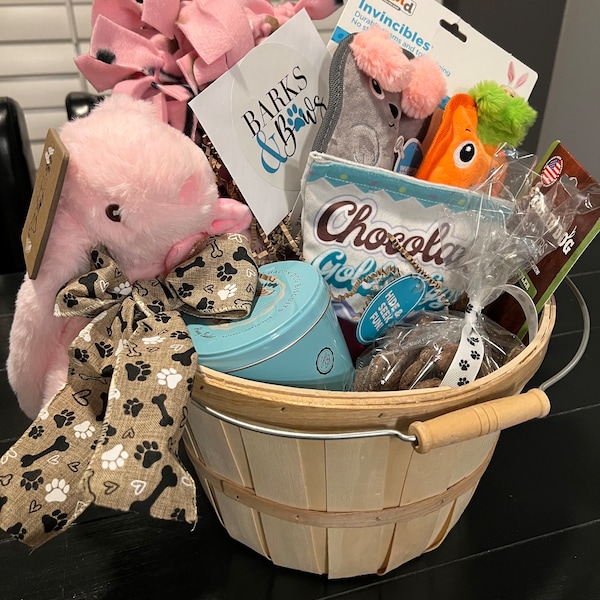 Dog Easter Basket Etsy