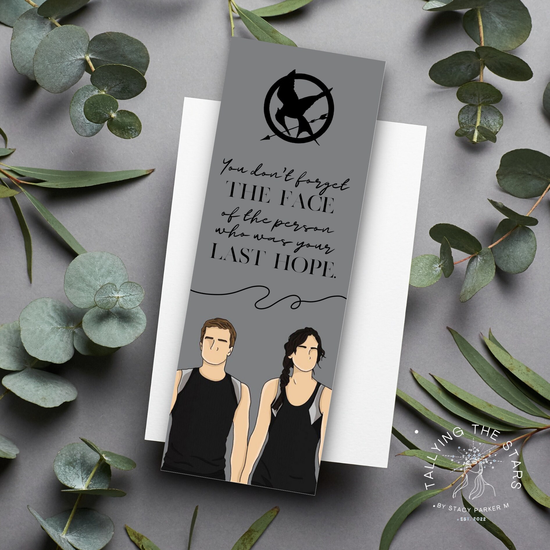 The Hunger Games Bookmark - Etsy