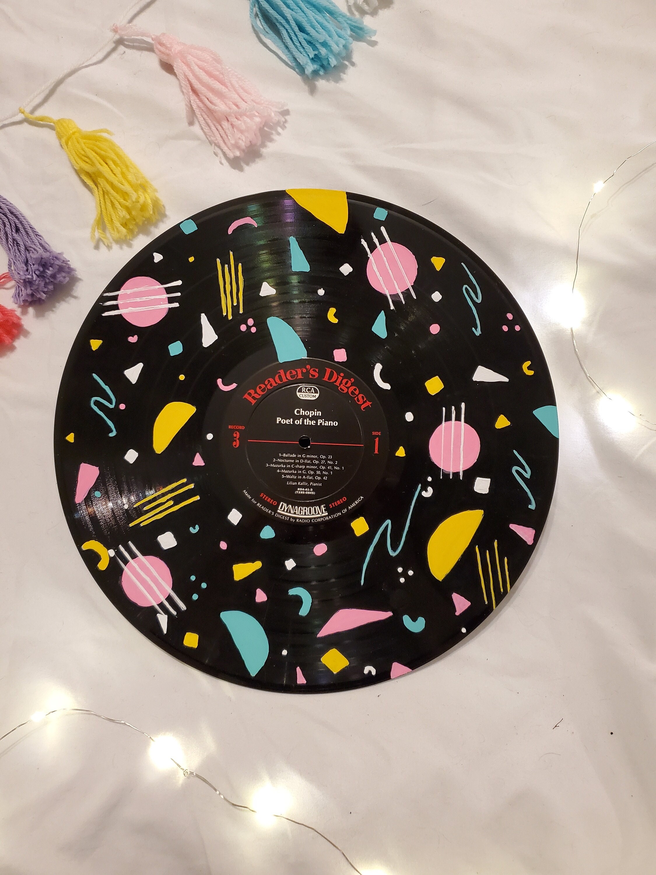 アート・デザイン・音楽 Vinyl Records and Covers by Artists Colorful+Vinyl+Serenade+II+-+