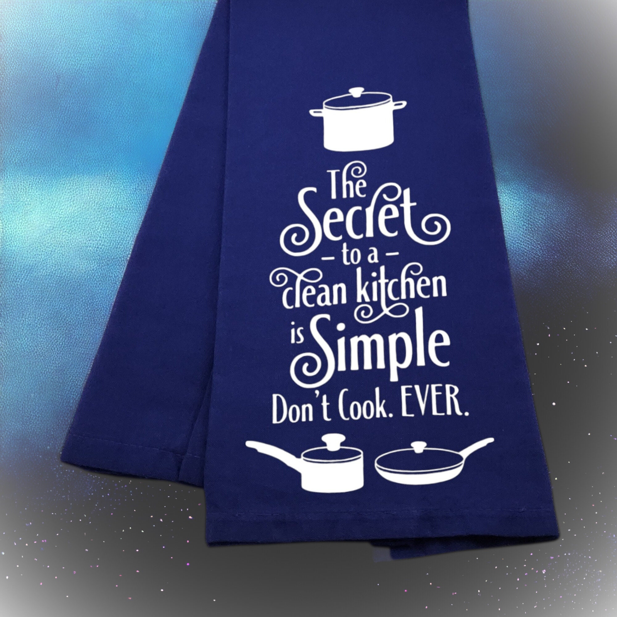 Add Some Humor to Your Kitchen With the 'don't Cook Ever' Tea Towel - Etsy