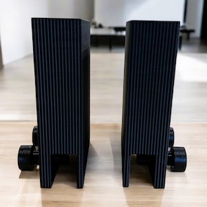 Aquarium LED Light Riser Stand Set Adjustable Fits Hygger, Fluval Aquasky, Sea Marine 100mm-150mm
