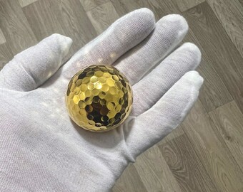 Gold Golf Ball - Elite Luxury Gold Plating