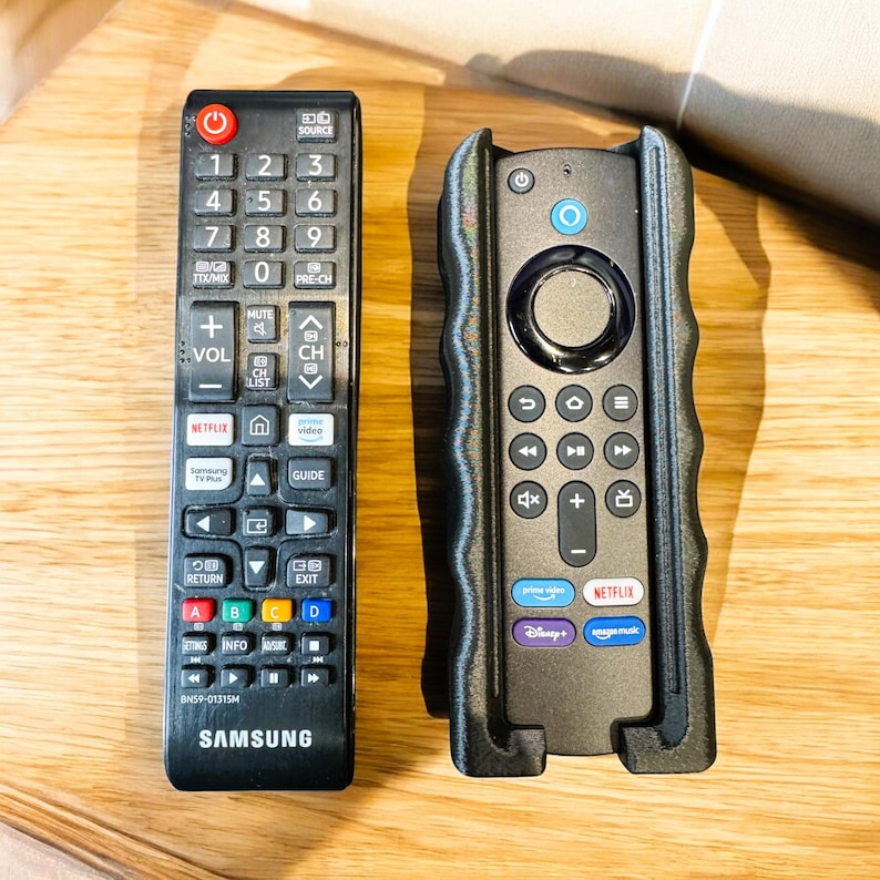 Fire TV Remote Holder: Non-slip, Ergonomic Grip, Glow in the Dark - Etsy
