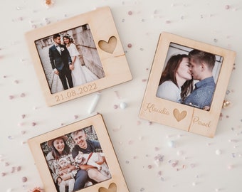 Imanes fotográficos personalizados, regalo perfecto de San Valentín, Magnetischer Bilderrahmen, Fotorahmen