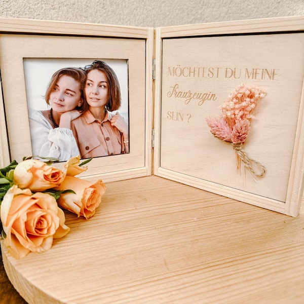 Trauzeugin werden| Hochzeit, Geschenk| Weihnachten |Trauzeugin fragen:Möchtest du meine Trauzeugin werden?|Wedding|Geschenkbox