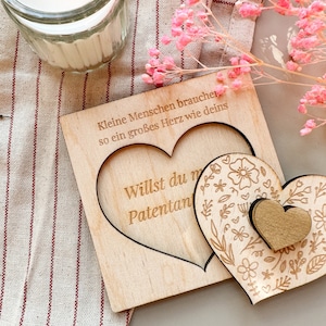 Domanda di brevetto/patenonkel "I piccoli uomini brauchen così grande cuore sa cosa sono" – Brevetto sul gusto, note e idee