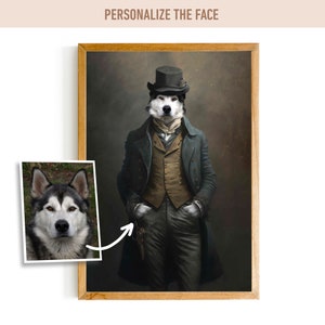 Cat Portrait | Custom Royal Pet Portrait | Custom Dog Portrait | Animal Painting | Funny Pet Portrait | Pet Lover Gift | Dog Passed Away
