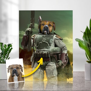 Custom Pet Portrait, Royal pet portrait, King Cat, Queen Cat, Wall Pet Portrait, Regal Dog Portrait, Custom Art From Photo,Pet Memorial Gift