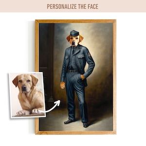 Cat Portrait | Regal Dog Portrait | Wall Pet Portrait | Dog Passed Away | Pet Portrait From Photo | Custom Royal Pet Portrait