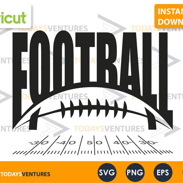 Football Field Yard Lines Svg - Etsy