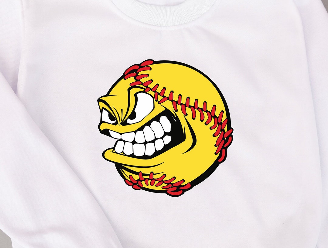 Angry Softball svg softbol softbol svg softbol dxf softbol Etsy México