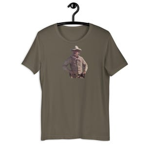 Camiseta unisex de vaquero con paloma solitaria de Gus McCrae