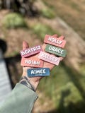 Personalised Name Badge | Name Badges | Educator | Nurse | Doctor | Teacher | Dentist | Midwife | Cafe | Restaurant | Student | Receptionist