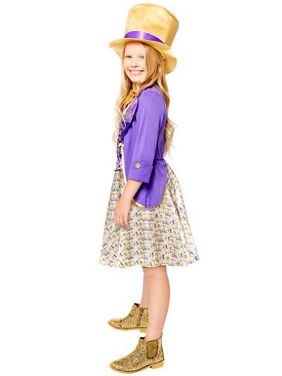 Bambini Roald Dahl Willy Wonka Costume Libro Giorno Vestito By