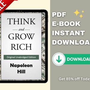 Think & Grow Rich PDF by Napoleon Hill