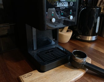 Bespoke Coffee Machine Surround (Tamper Board)