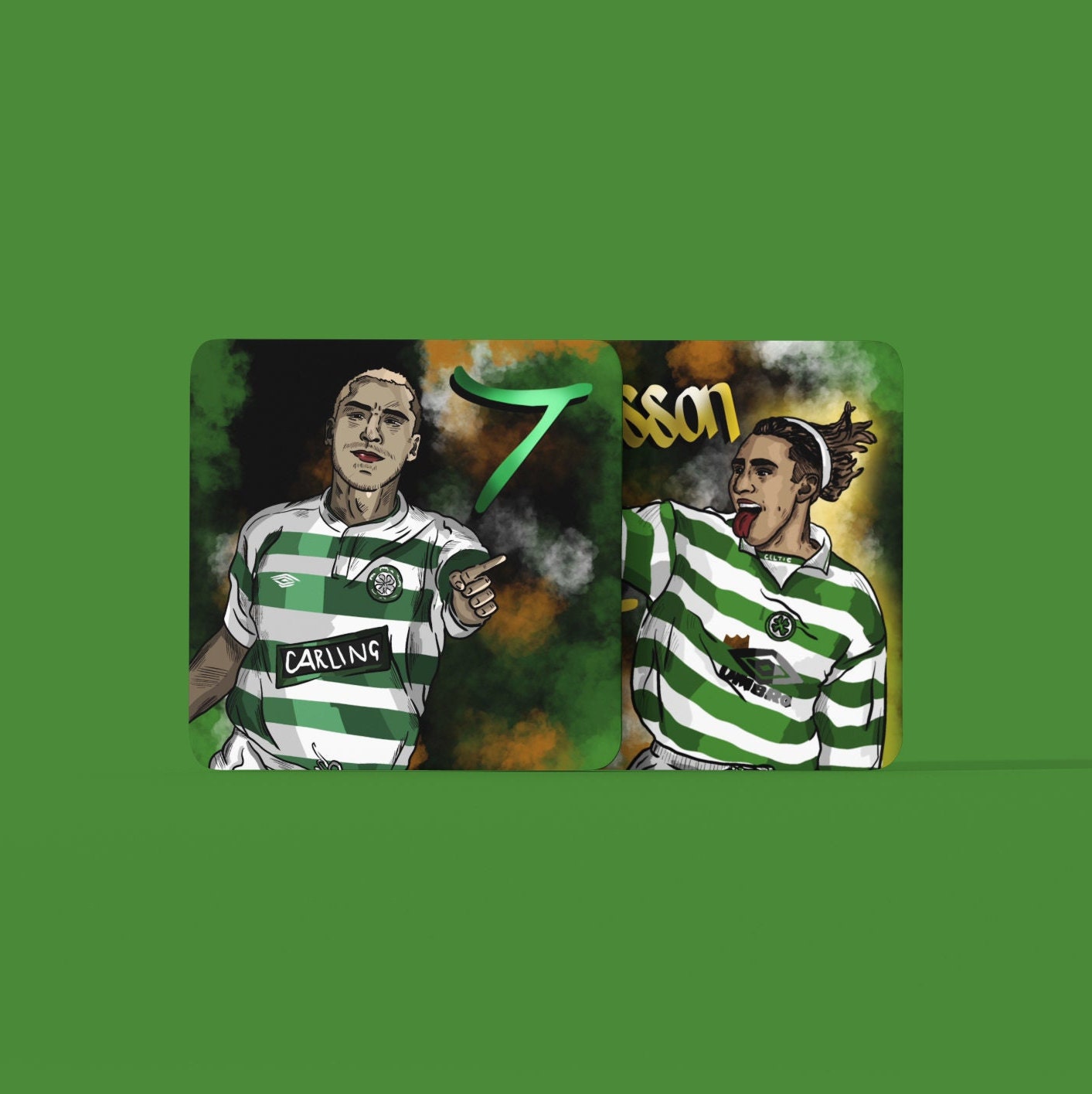 Henrik Larsson Bumblebee – Celtic FC Art Prints – Tees For Tims
