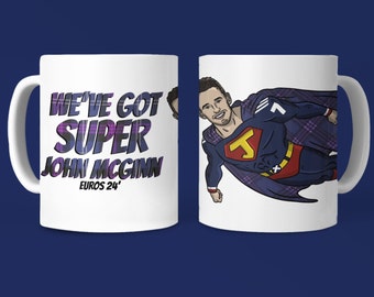 Super John McGinn Mug + Coaster