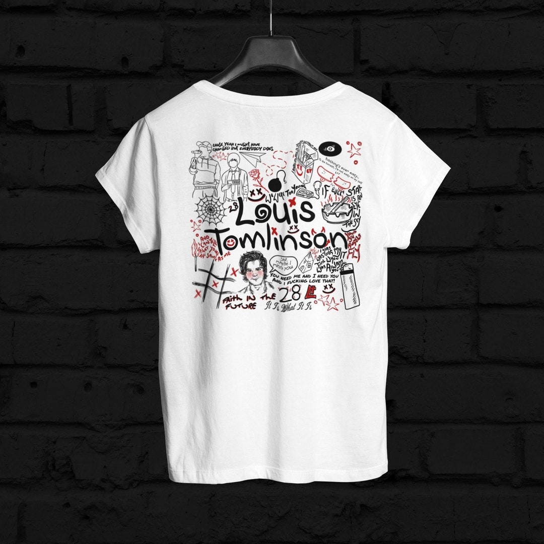 Louis Tomlinson Merch One Direction T-Shirt - Walls, The Tommo Way
