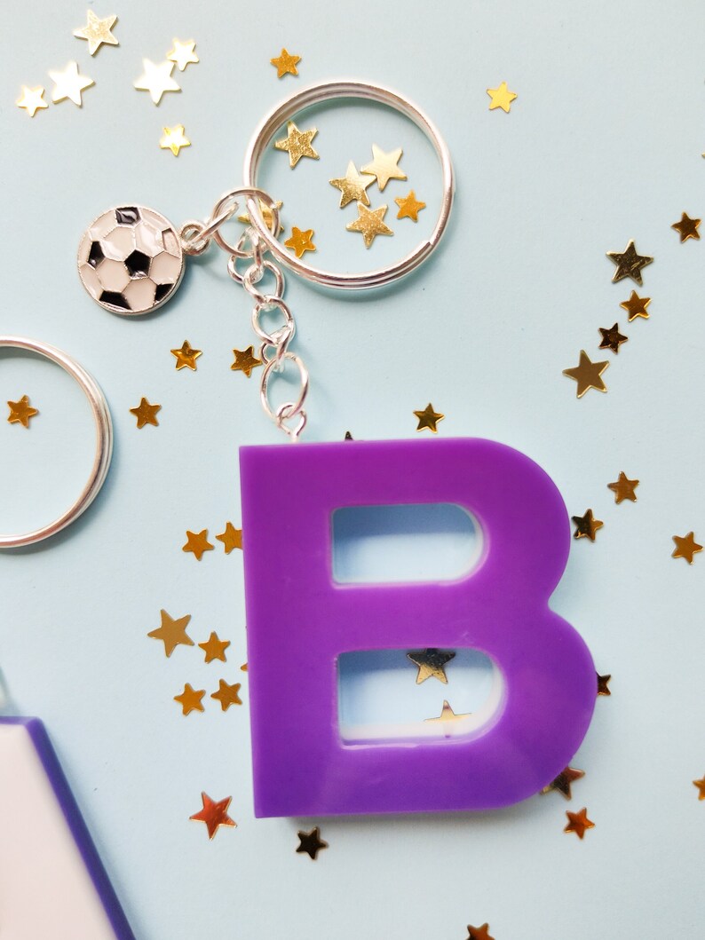 Football Collection. Personalized Football Keychains Inspired by the