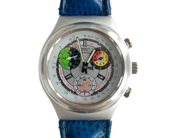 1996 Swatch Irony Chrono ALL OVER YCS1002 - Unworn Mint Vintage