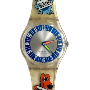 Swatch Gent WOUAF GK389 vintage del 2002 - condizioni eccellenti - nuova batteria installata - diametro 34 mm