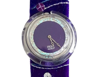 Swatch Pop Watch NEW Never Worn in Box With Battery Running
